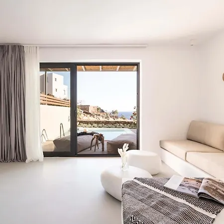 Aura Tinos アパートホテル Agios Romanos